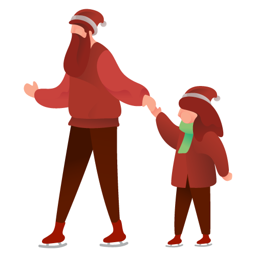 father-and-daughter-skating