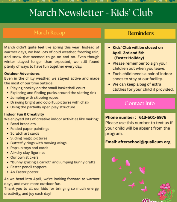 March 2026 ASP Newsletter